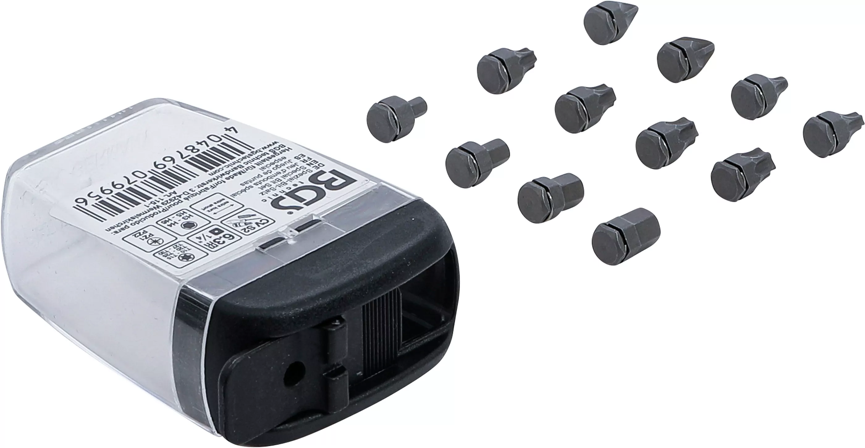 Spezial-Bit-Satz | Antrieb Innensechskant 6,3 mm (1/4") | für Art. 115