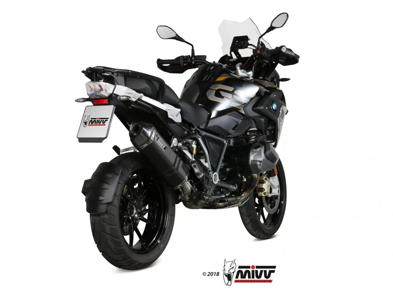 MIVV Speed Edge Black Steel BMW R 1250 GS 2018 >