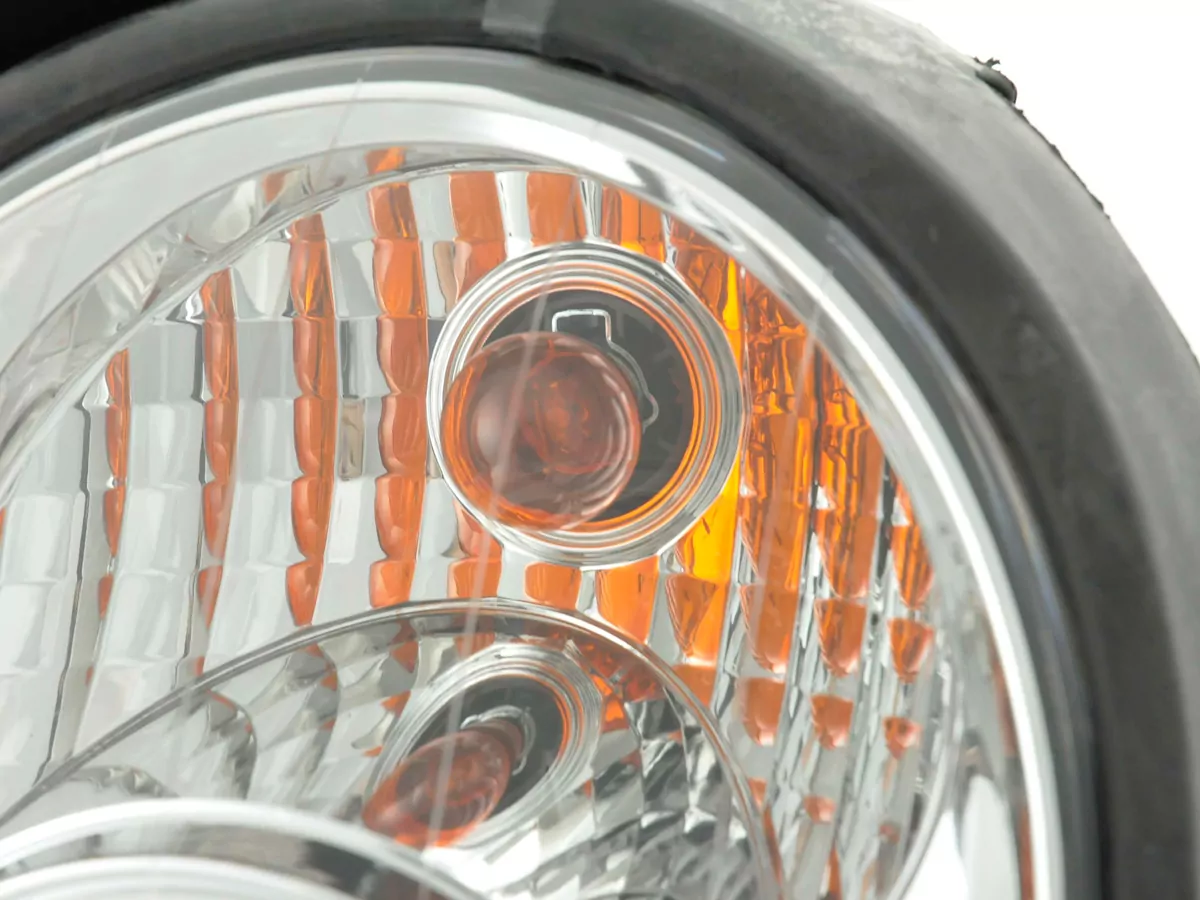 Scheinwerfer Set Mercedes CLK Typ W208 Bj. 98-02 chrom