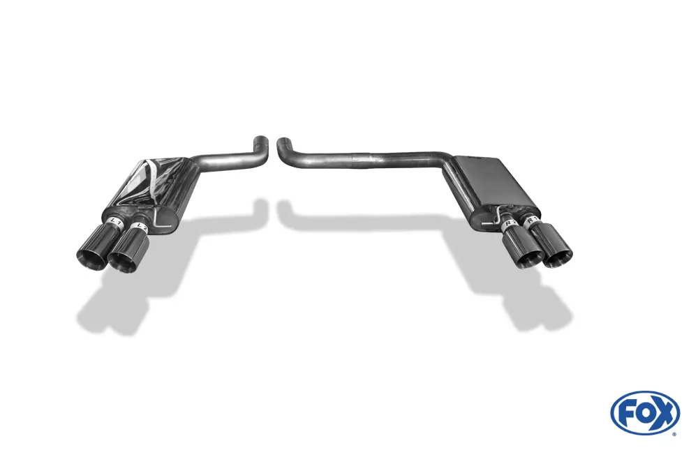Audi S8 Typ 4H  Endschalldämpfer rechts/links zweiflutig - 2x90 Typ 25 rechts/links