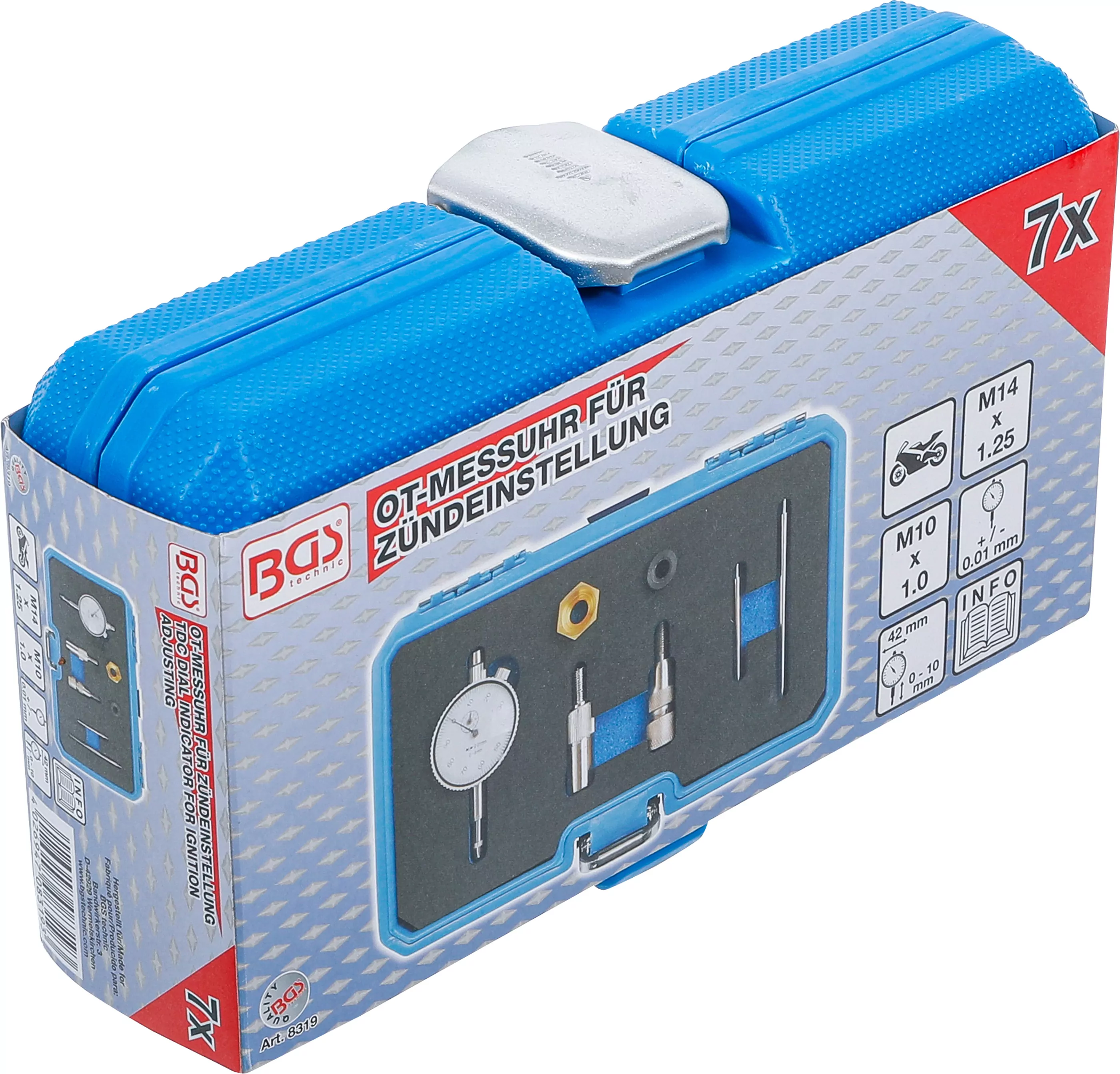 OT-Messuhr für Zündeinstellung | für Motorräder