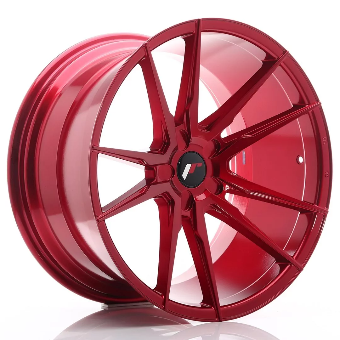 JR Wheels JR21 20x11 ET20-30 5H Blank Platin Red