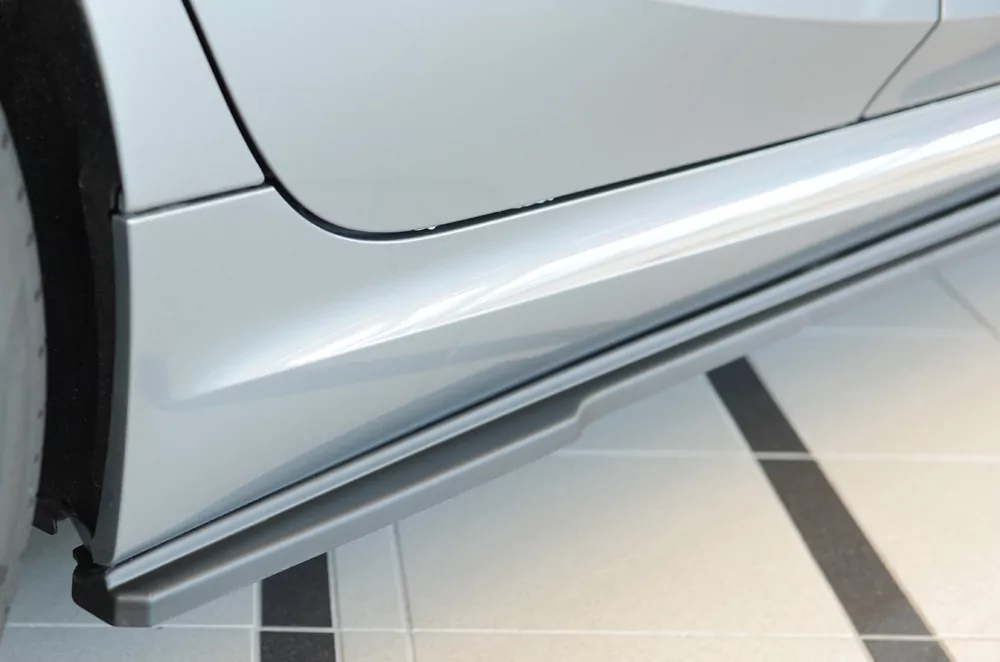 Rieger Seitenschweller rechts ansatz matt schwarz für BMW 3er G21  (G3K) Touring 07.22- (ab Facelift) LCI