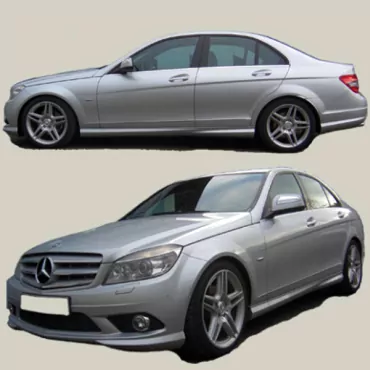 K.A.W. Tieferlegungsfedern für Mercedes C-Klasse Limousine (W204) ab 01/2007 bis 02/2014