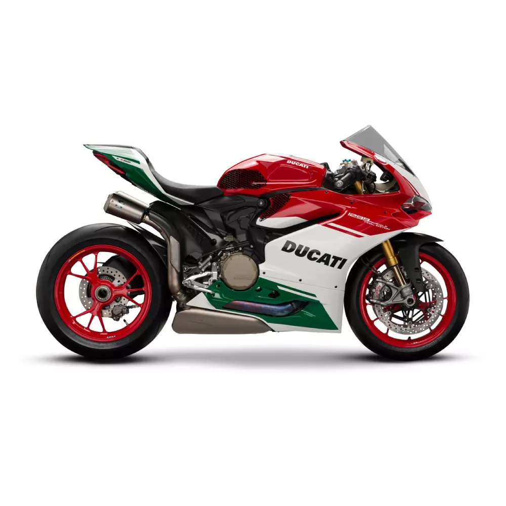 Stompgrip Traction Pad Icon für Ducati Panigale 1199  / S / R / Tricolore 12-14 Klar
