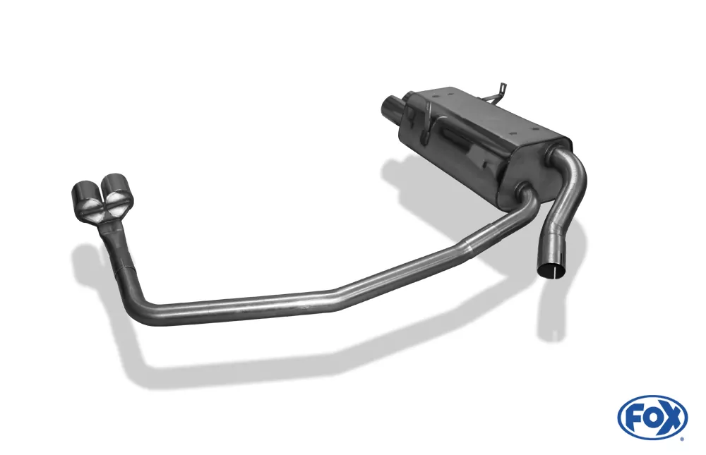 BMW E36 316/ 318/ 320/ 323/ 325/ 328  Endschalldämpfer Ausgang rechts/links - 2x76 Typ 10 rechts/links