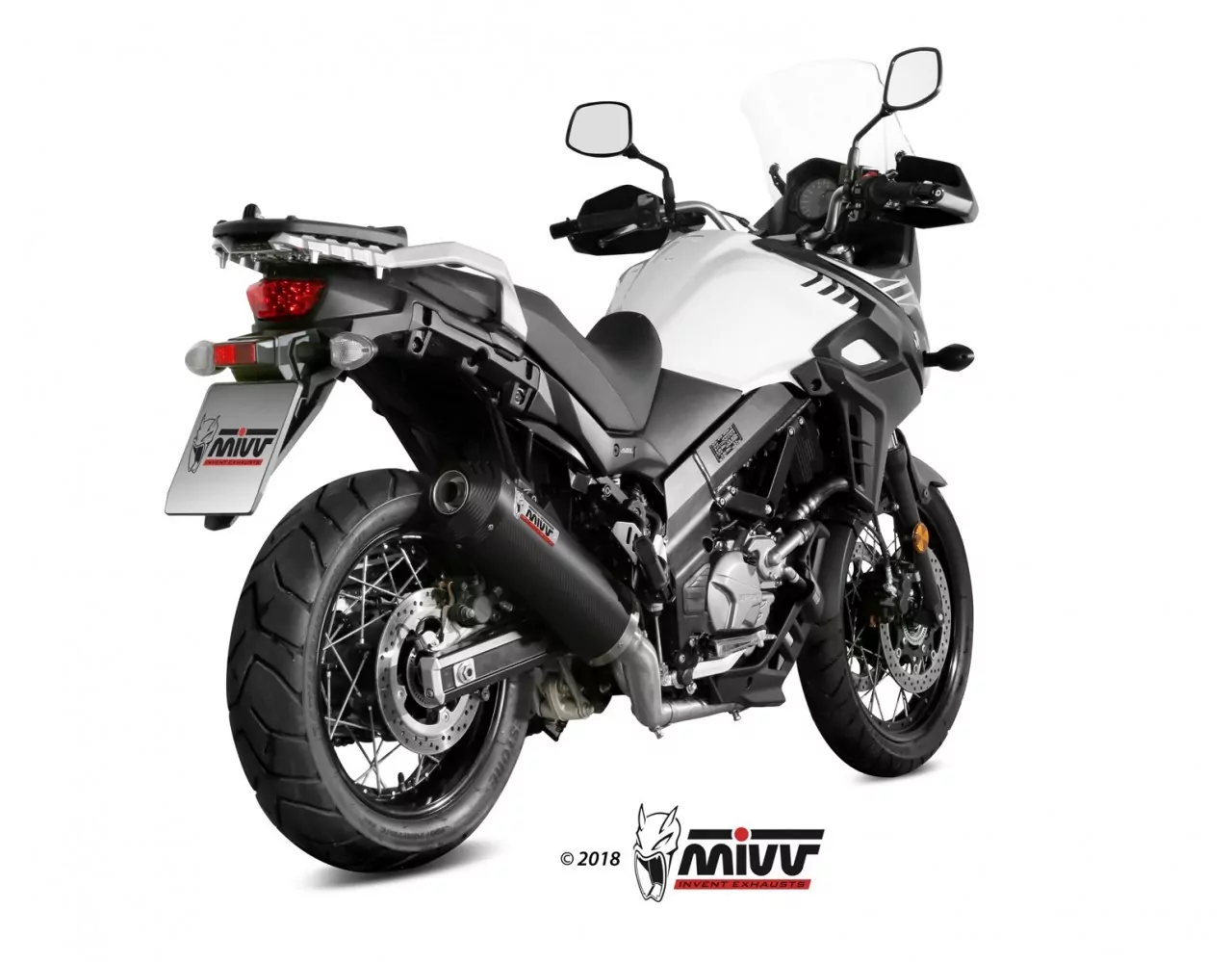 MIVV Oval Carbon SUZUKI DL V-STROM 650 2017 >