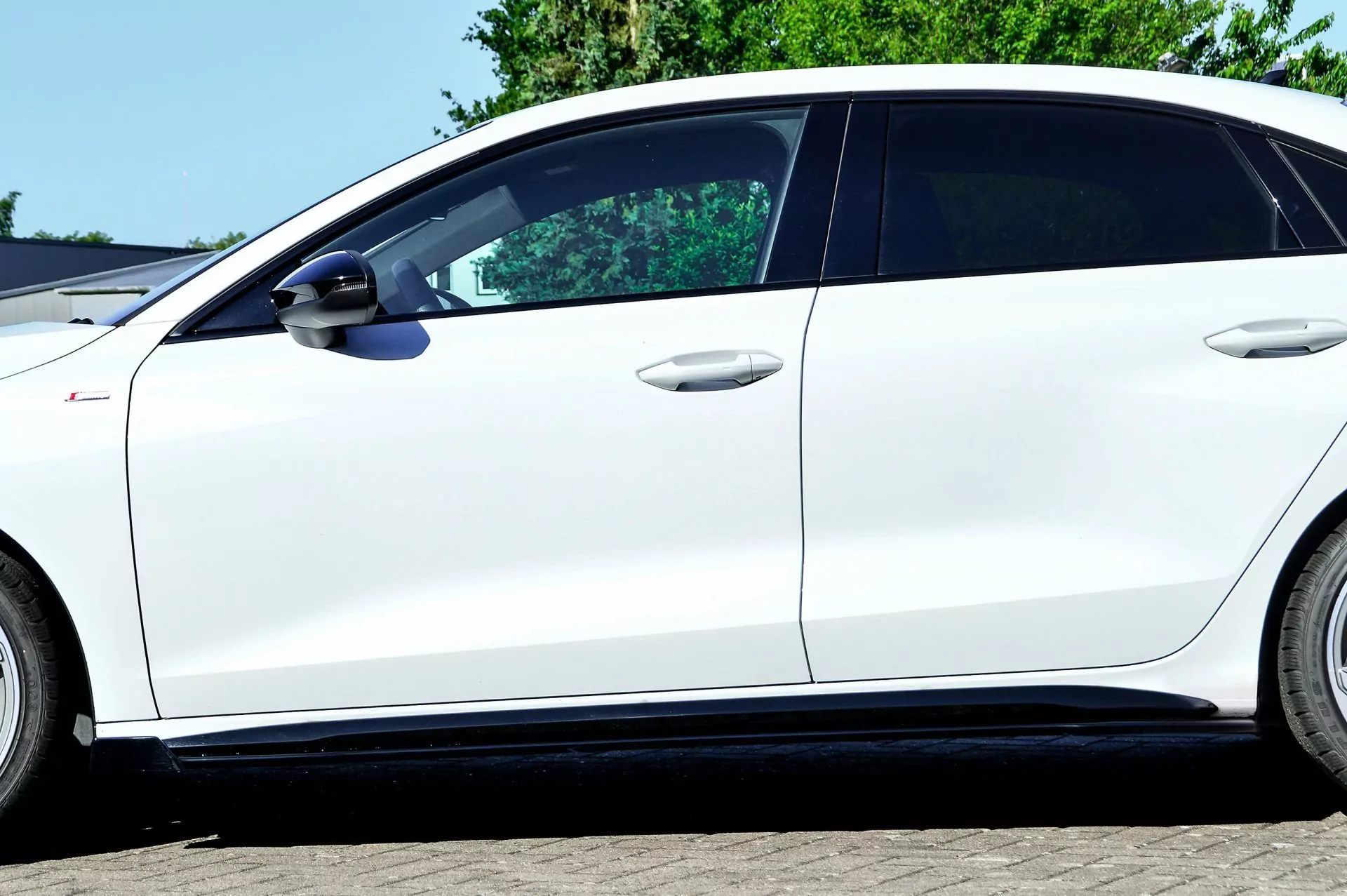 CUP Seitenschweller mit Wing vorne für Audi A3 8Y S-Line + S3