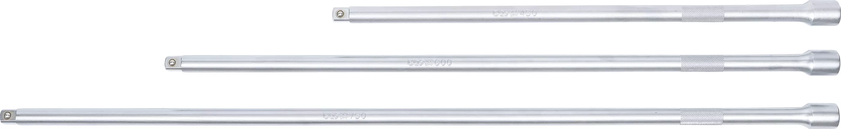 Verlängerungs-Satz | 12,5 mm (1/2") | 450 / 600 / 750 mm | 3-tlg.