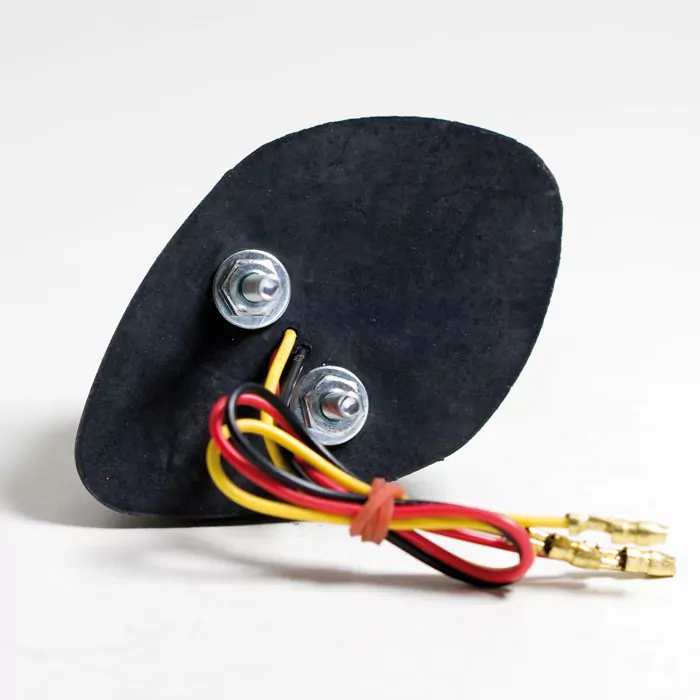 Led-rücklicht "punch", Getönt, Reflektor Schwarz, Maße: B 78 X H 36 X T 50 Mm, E-geprüft,*