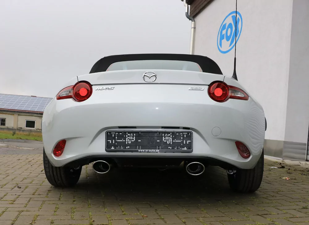 Mazda MX5 - ND  Endschalldämpfer quer Ausgang rechts/links - 1x115x85 Typ 32 rechts/links