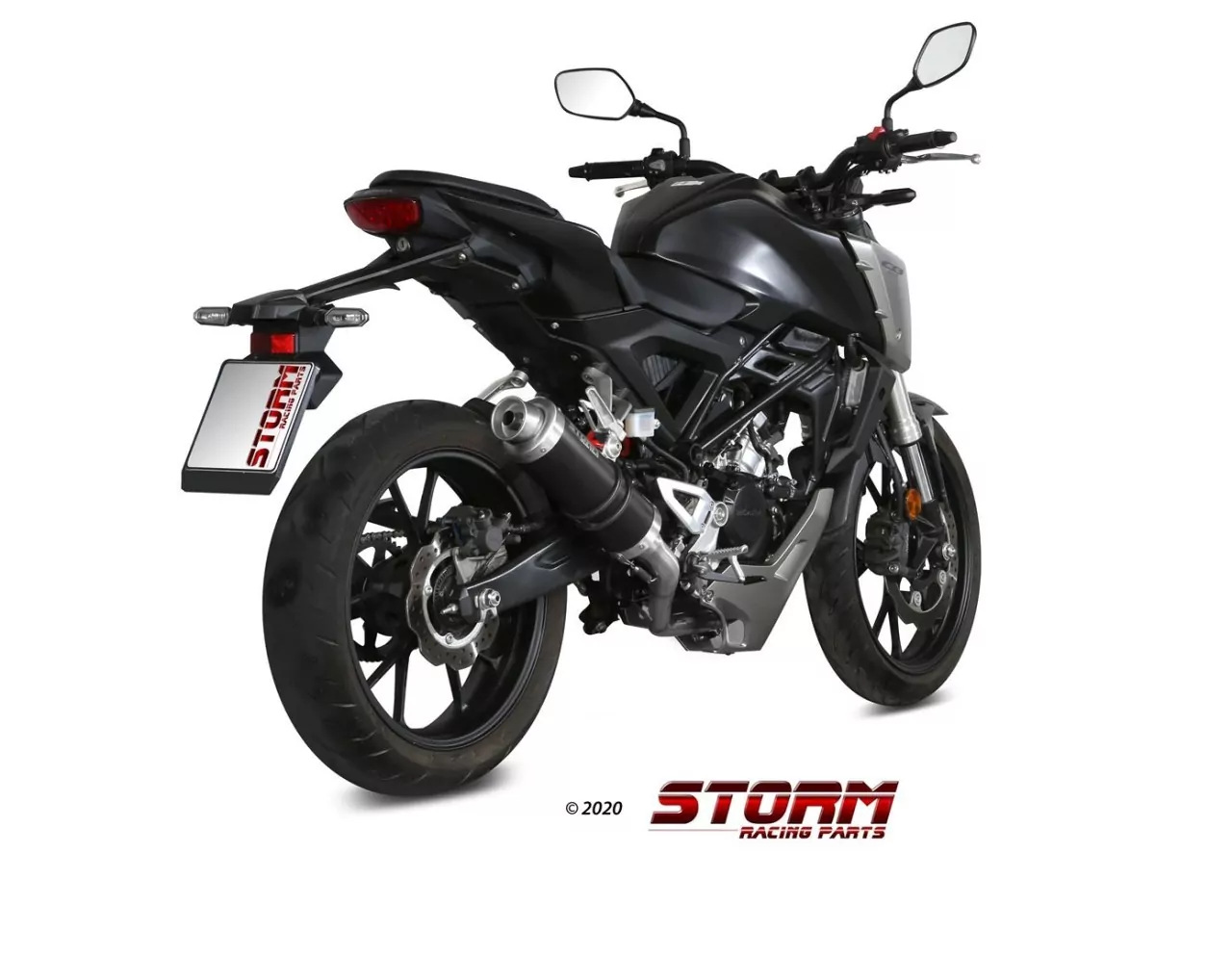 Storm By MIVV GP Schwarz Honda CB 125 R 18-20