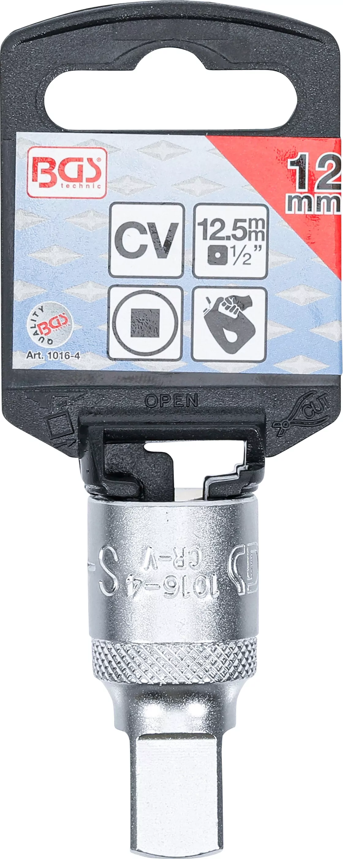 Öldienstschlüssel | Antrieb Innenvierkant 12,5 mm (1/2") | Abtrieb Innenvierkant | 12 mm