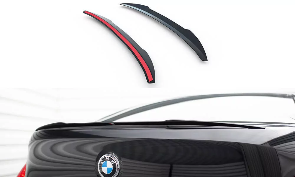 Spoiler CAP Passend Für Passend Für BMW M6 E63 Schwarz Hochglanz Schwarz Hochglanz