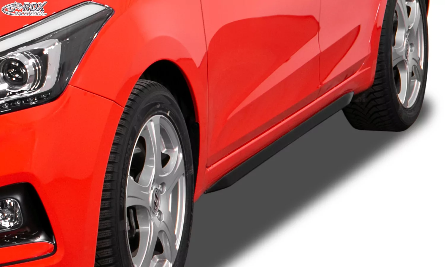 RDX Seitenschweller für HYUNDAI i20 GB (2014-2018 & 2018+) "Slim" 