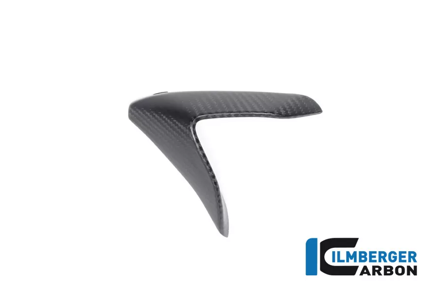 Ilmberger Carbon Windabweiser am Verkleidungsoberteil links matt für Aprilia RSV4 2021-