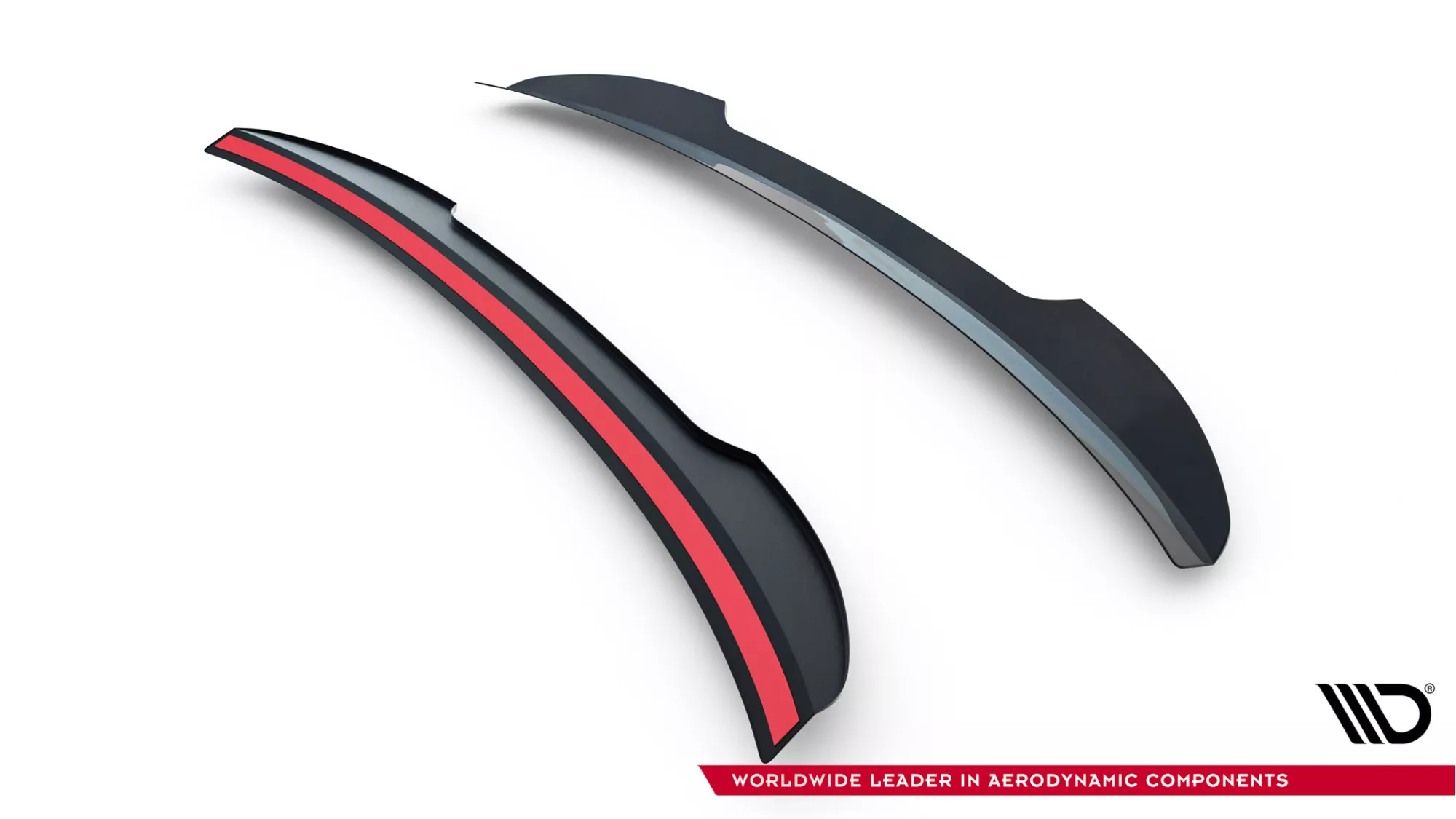 Spoiler CAP Passend Für Passend Für AUDI A5 S-LINE Schwarz Hochglanz Schwarz Hochglanz