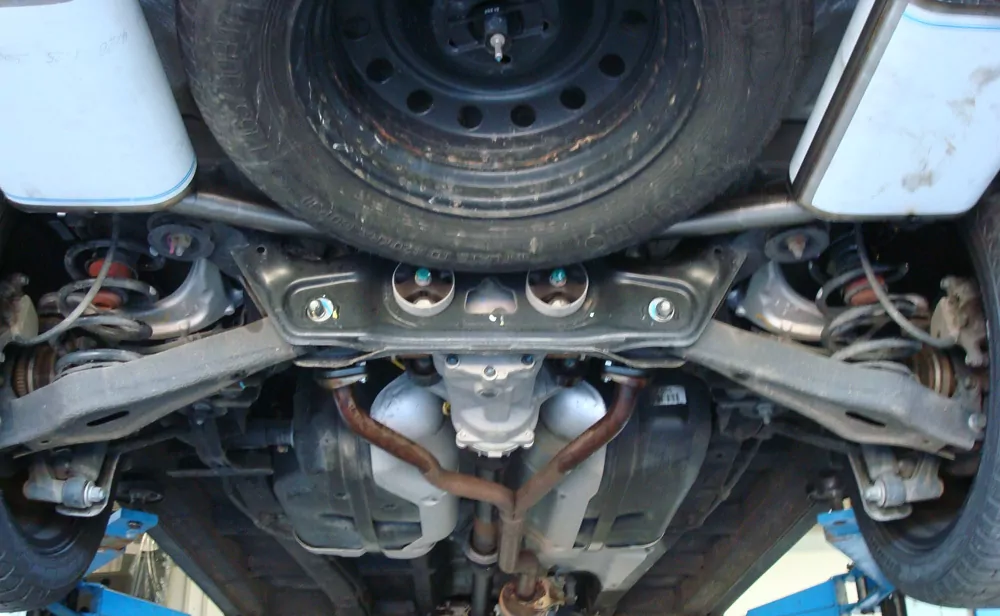 Hyundai Santa Fe 4x4 - CM  Endschalldämpfer rechts/links - 2x90 Typ 16 rechts/links