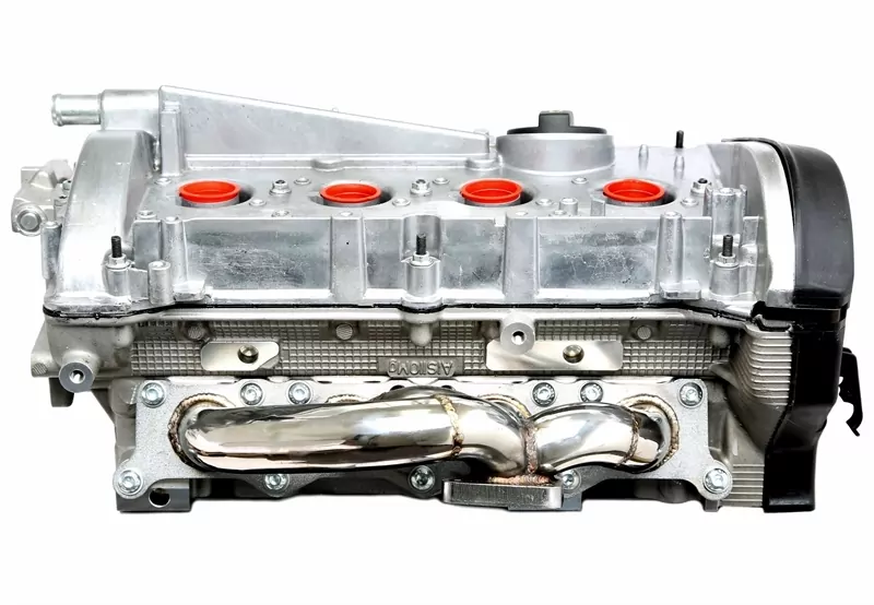 TA Technix Edelstahl Turbokrümmer mit K03/K04 Flansch für 1.8T Turbo Motoren passend für Audi / Seat / Skoda / VW