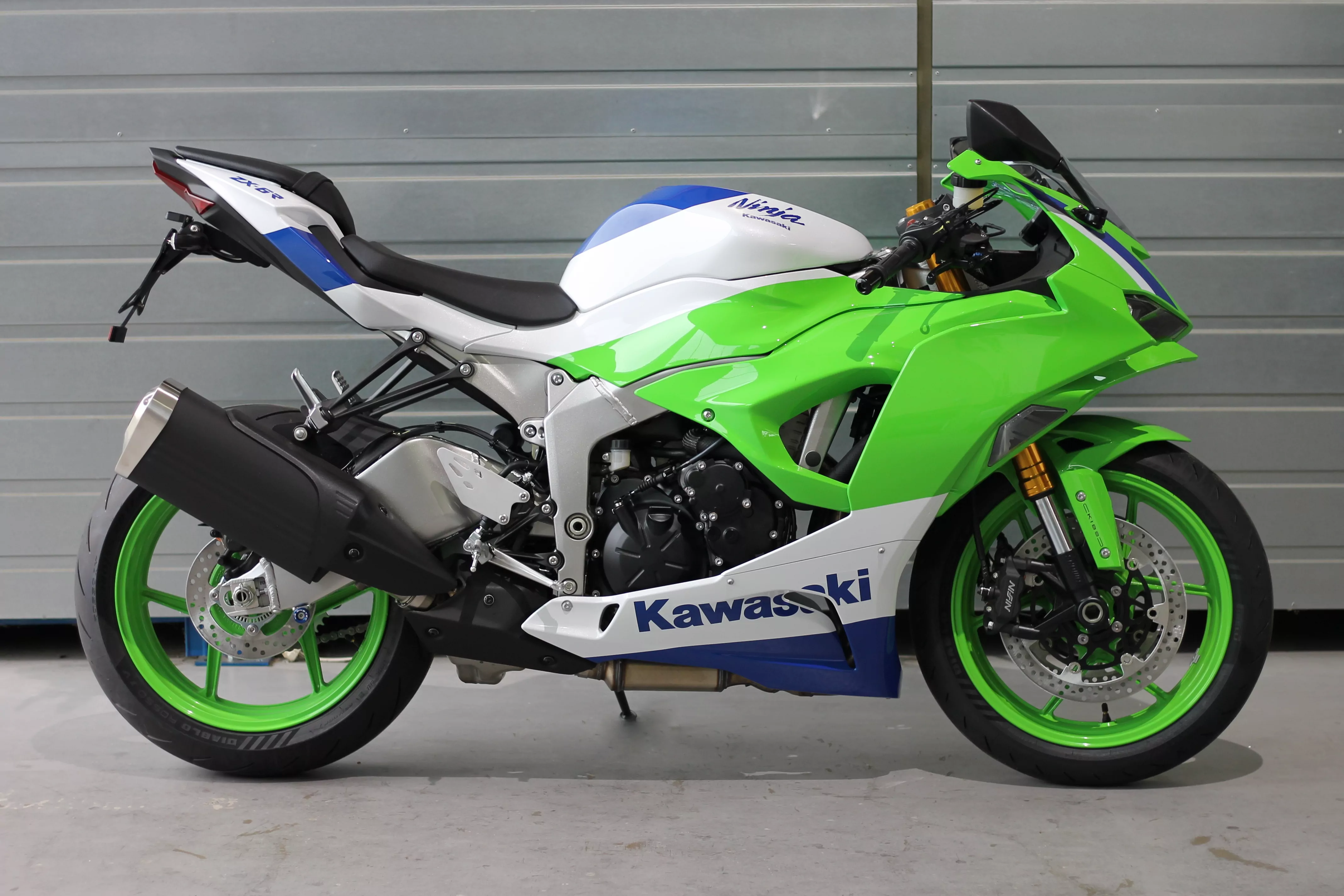MG Biketec Kennzeichenhalter für Kawasaki ZX-6R Ninja ab 2023