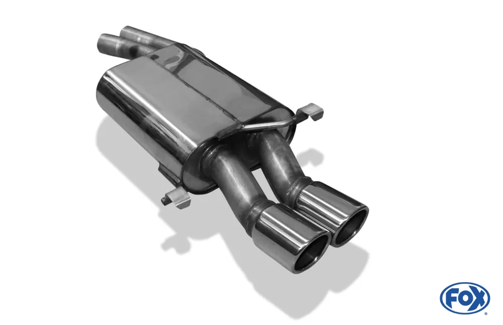 Audi 100/A6 Typ C4 quattro  Endschalldämpfer - 2x80 Typ 16