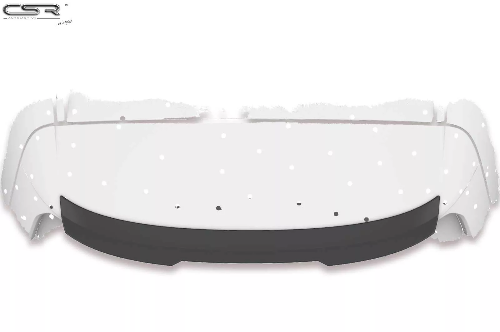 Heckflügel mit ABE für BMW X1 F48 HF668-M Carbon Look (matt)