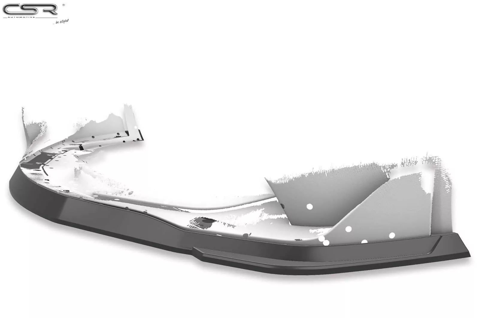 Cup-Spoilerlippe mit ABE für Toyota GR Supra (A90) CSL446-M Carbon Look (matt)