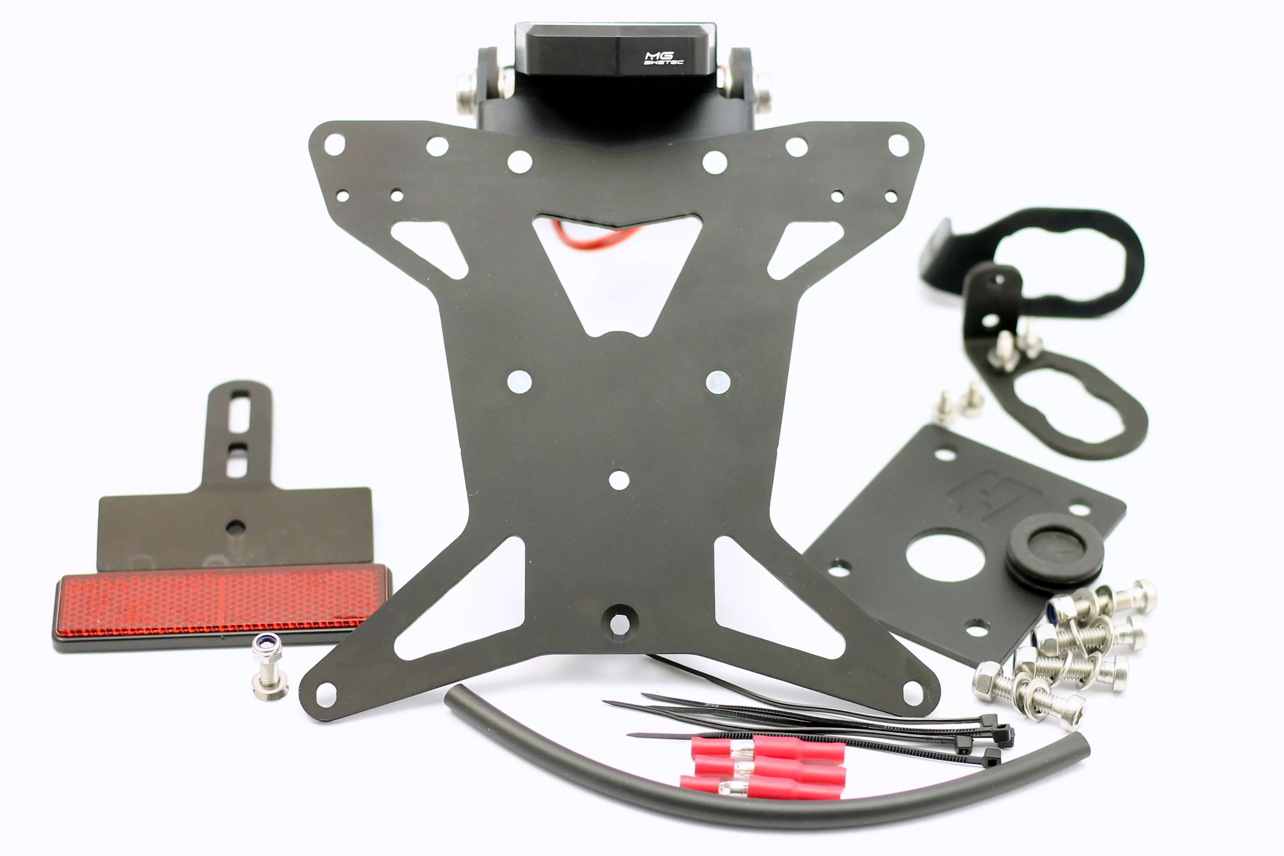 MG Biketec Kennzeichenhalter für Kawasaki Z 650 ab 2023