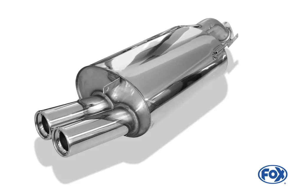 Volvo V40/ S40  Endschalldämpfer - 2x80 Typ 13