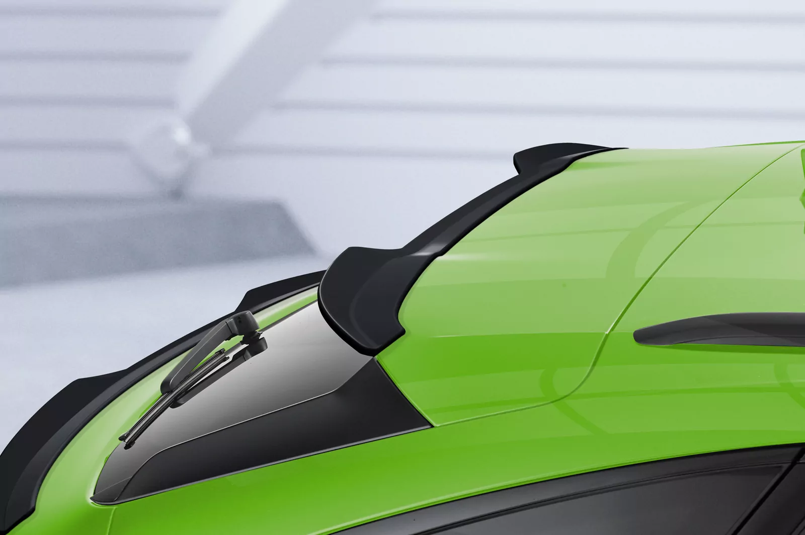 Heckflügel mit ABE für Audi Q5 (FYT) Sportback HF871 Schwarz Strukturiert