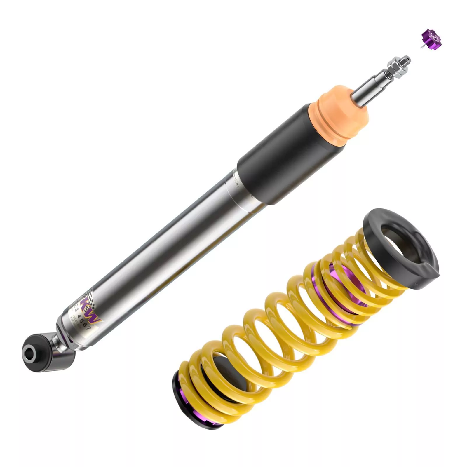 KW Gewindefahrwerk V3 inox BMW 1er (F20) 1K4 Allrad 07/2011-06/2019