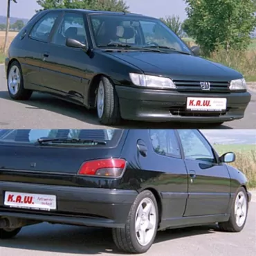 K.A.W. Tieferlegungsfedern für Peugeot 306 Limousine (7*A9A/DHY/DJY/RHY/KFX/etc.) ab 05/1993 bis 05/2001