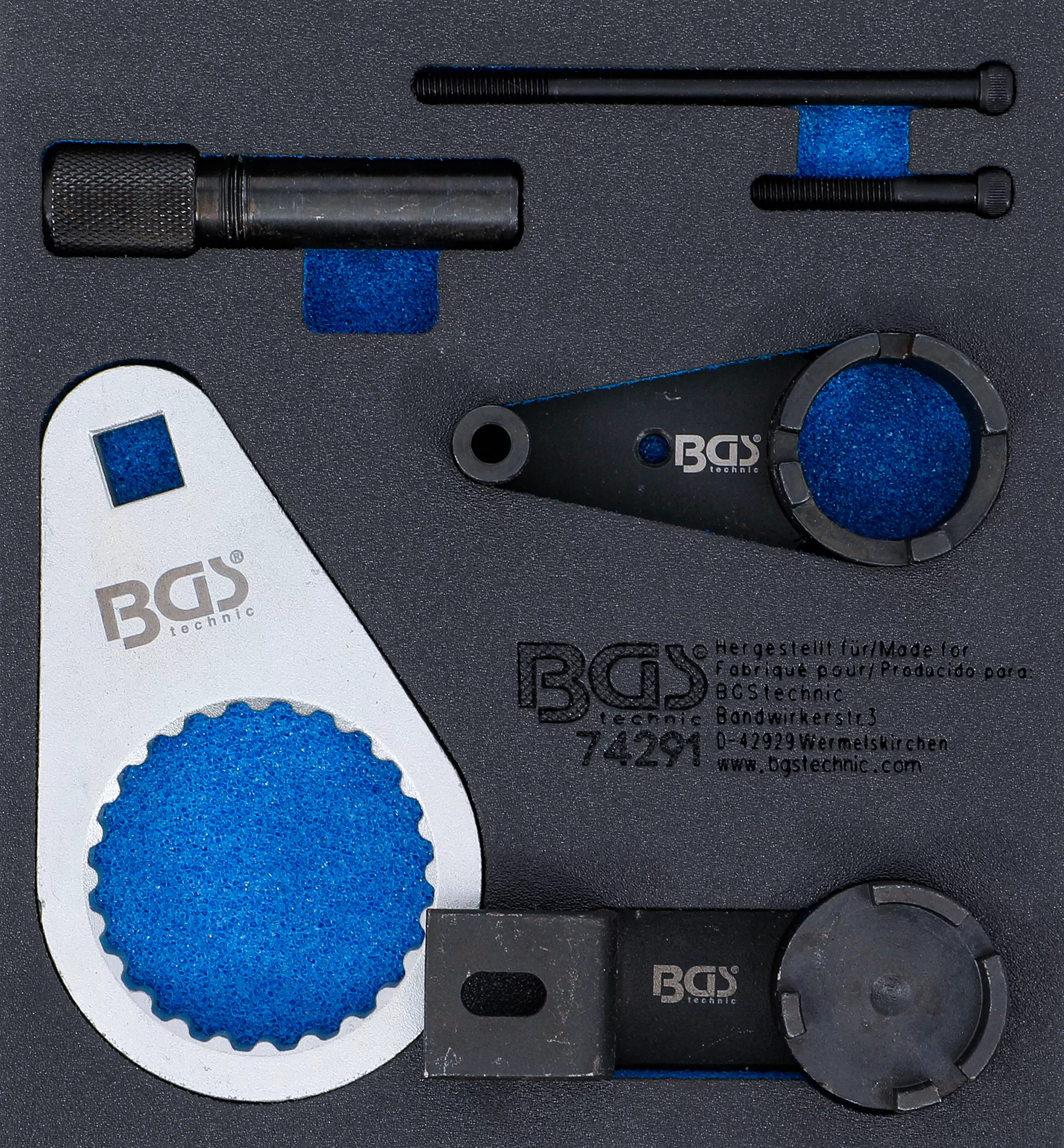 Werkstattwageneinlage 1/6: Motor-Einstellwerkzeug-Satz | für Dodge, Chevrolet, Chrysler, GM, Holden, Jeep 2.8 CRD