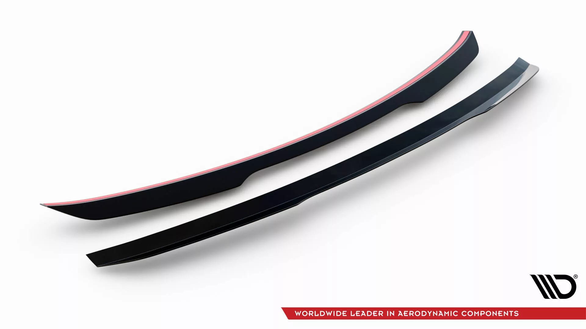 Spoiler CAP Passend Für V.2 Passend Für Audi Q8 S-line Schwarz Hochglanz Schwarz Hochglanz