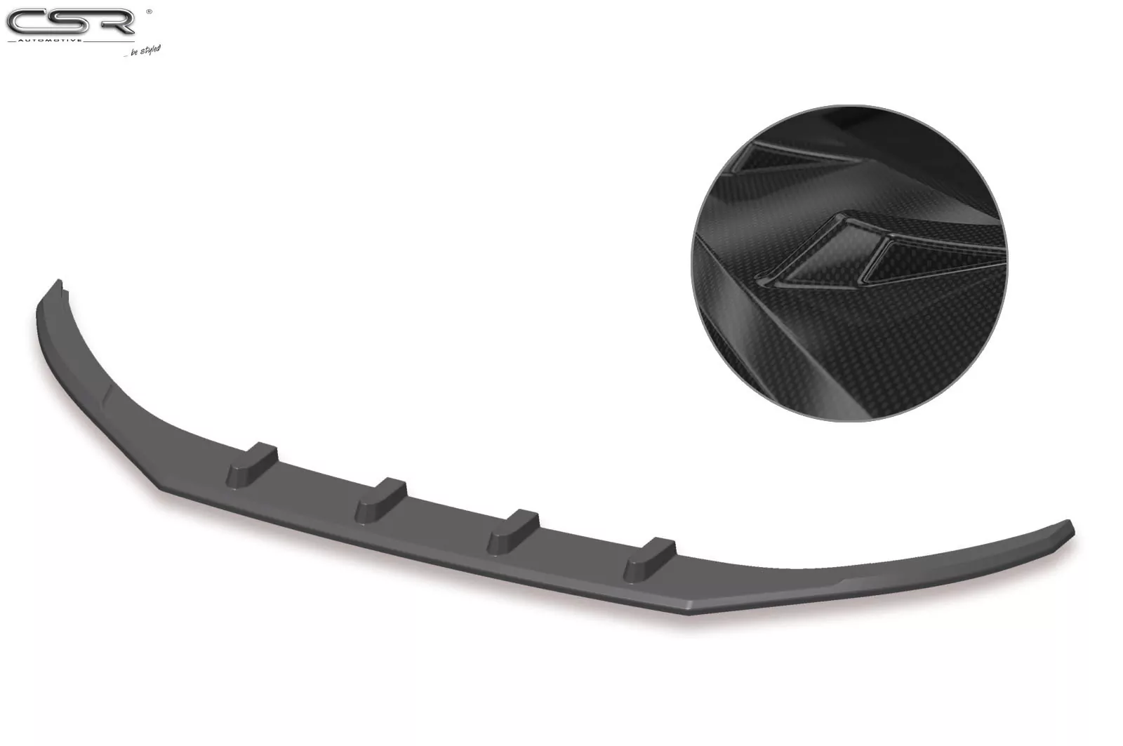 Cup-Spoilerlippe mit ABE für VW Arteon CSL347-C Carbon Look Hochglanz