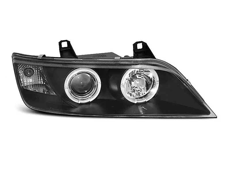 HEADLIGHTS ANGEL EYES BLACK fits BMW Z3 01.96-02