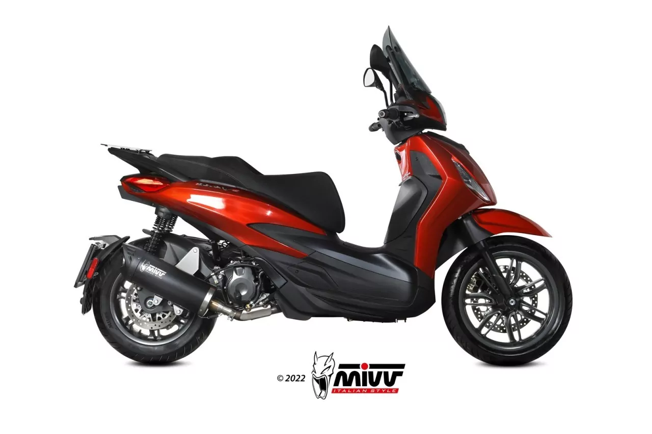 MIVV Endschalldämpfer PIAGGIO BEVERLY 400 2017 > 2020