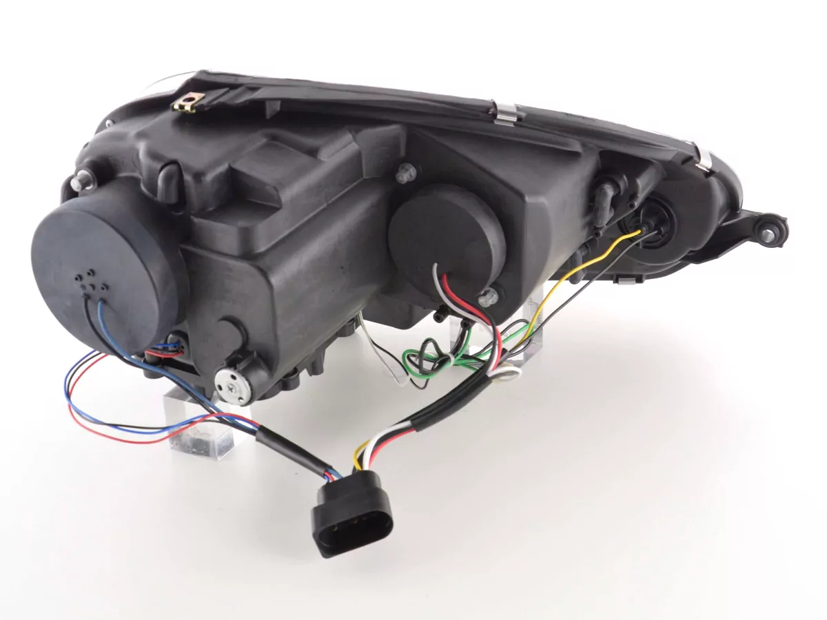 Scheinwerfer Set Daylight LED TFL-Optik VW Golf 5 Typ 1K Bj. 03-08 schwarz