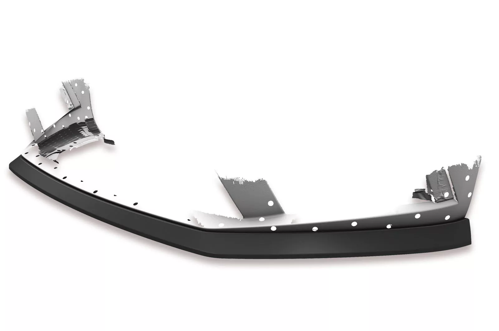 Cup-Spoilerlippe mit ABE für Skoda Octavia III 5E RS CSL399-M Carbon Look (matt)