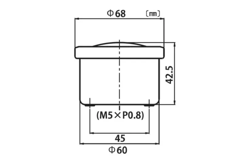 DAYTONA Velona 60 Speedometer 260 km/h/mph incl. Control Lights - White LED