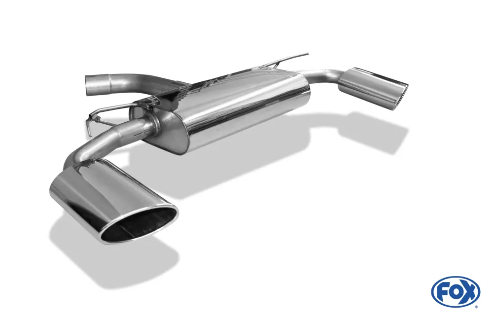 Audi A3 - 8V 3-türer  Endschalldämpfer quer Ausgang rechts/links - 160x90 Typ 38 rechts/links