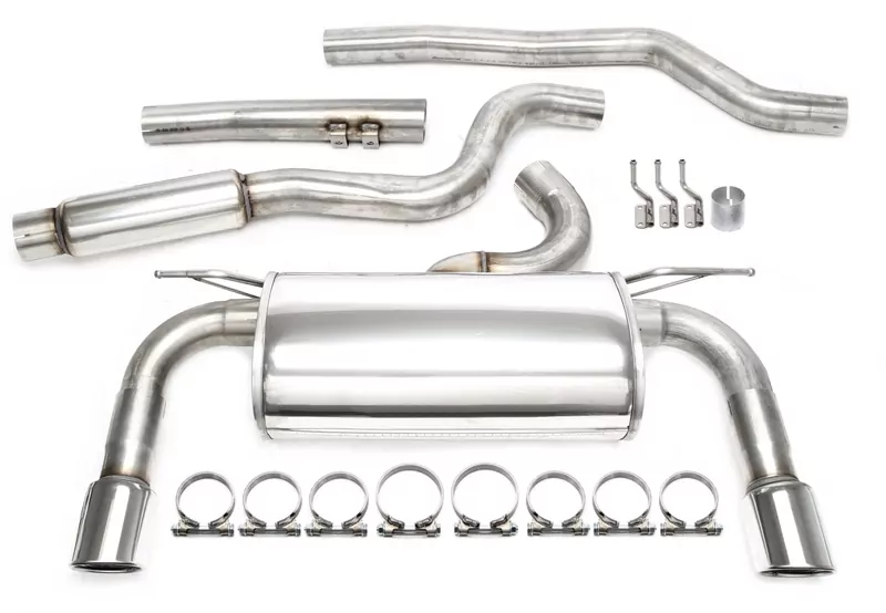 TA Technix Duplex Edelstahlanlage 1x90mm Links+Rechts passend für BMW 3er Limo.+Touring 320i Typ F30,F31 / 4er Cabriolet/Coupe/Gran Coupe 420i Typ F32,F33,F36