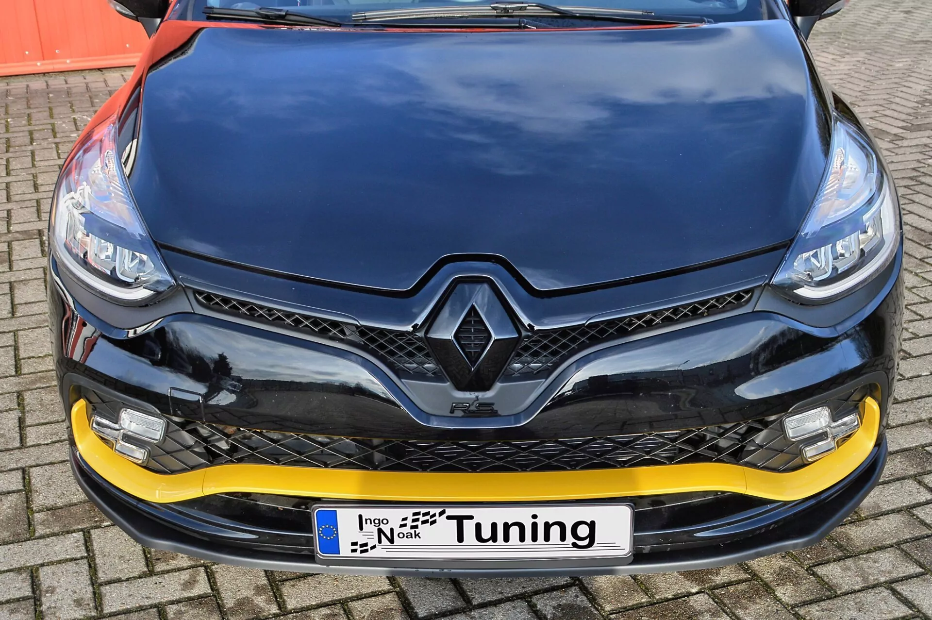 Frontspoiler Cuplippe Spoilerschwert für Renault Clio 4 RS