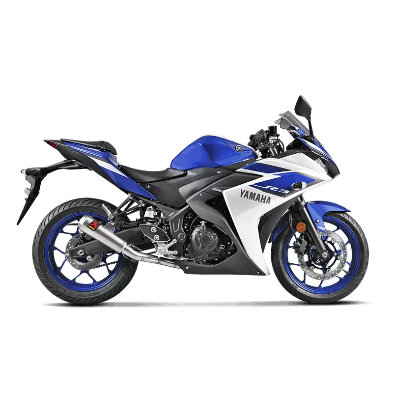 Akrapovic Racing Line (SS) Auspuffanlage für Yamaha MT-03 2016-2019 YZF-R25 2014- YZF-R3 2015-