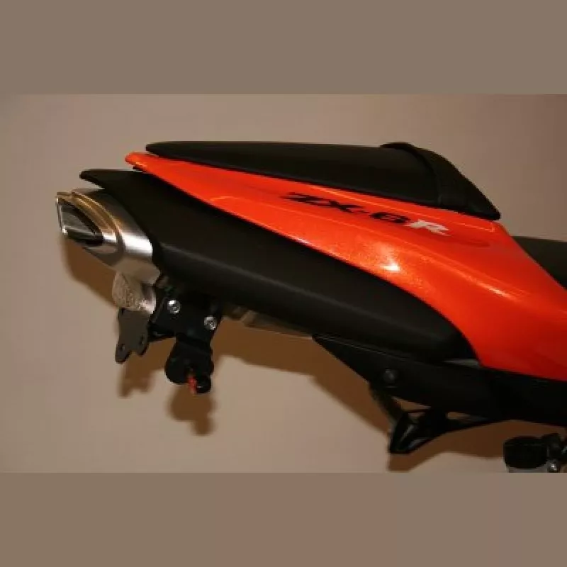 R&G Racing Kennzeichenhalter Kawasaki ZX-6 R 2007-2008