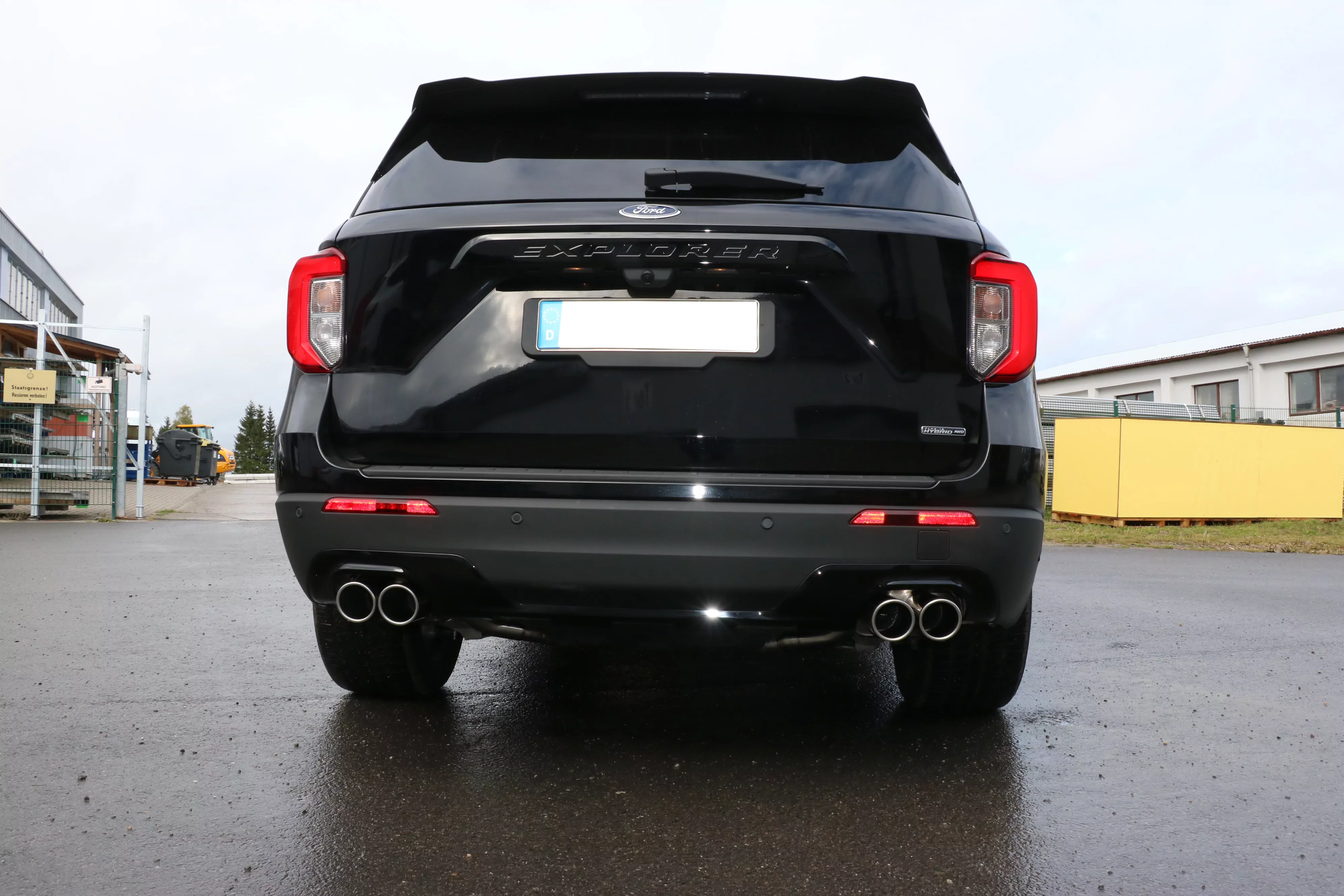 Ford Explorer Typ WUJ  Endschalldämpfer rechts/links - 2x90 Typ 16 rechts/links