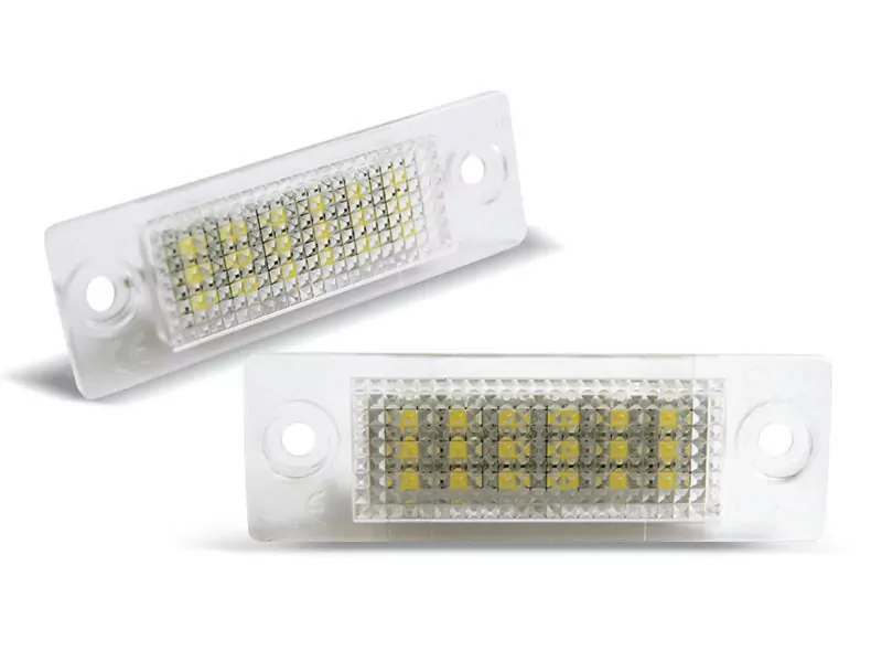 License Led Lights Fits Vw Touran/jetta/caddy/passat/transporter/skoda Superb With Canbus 