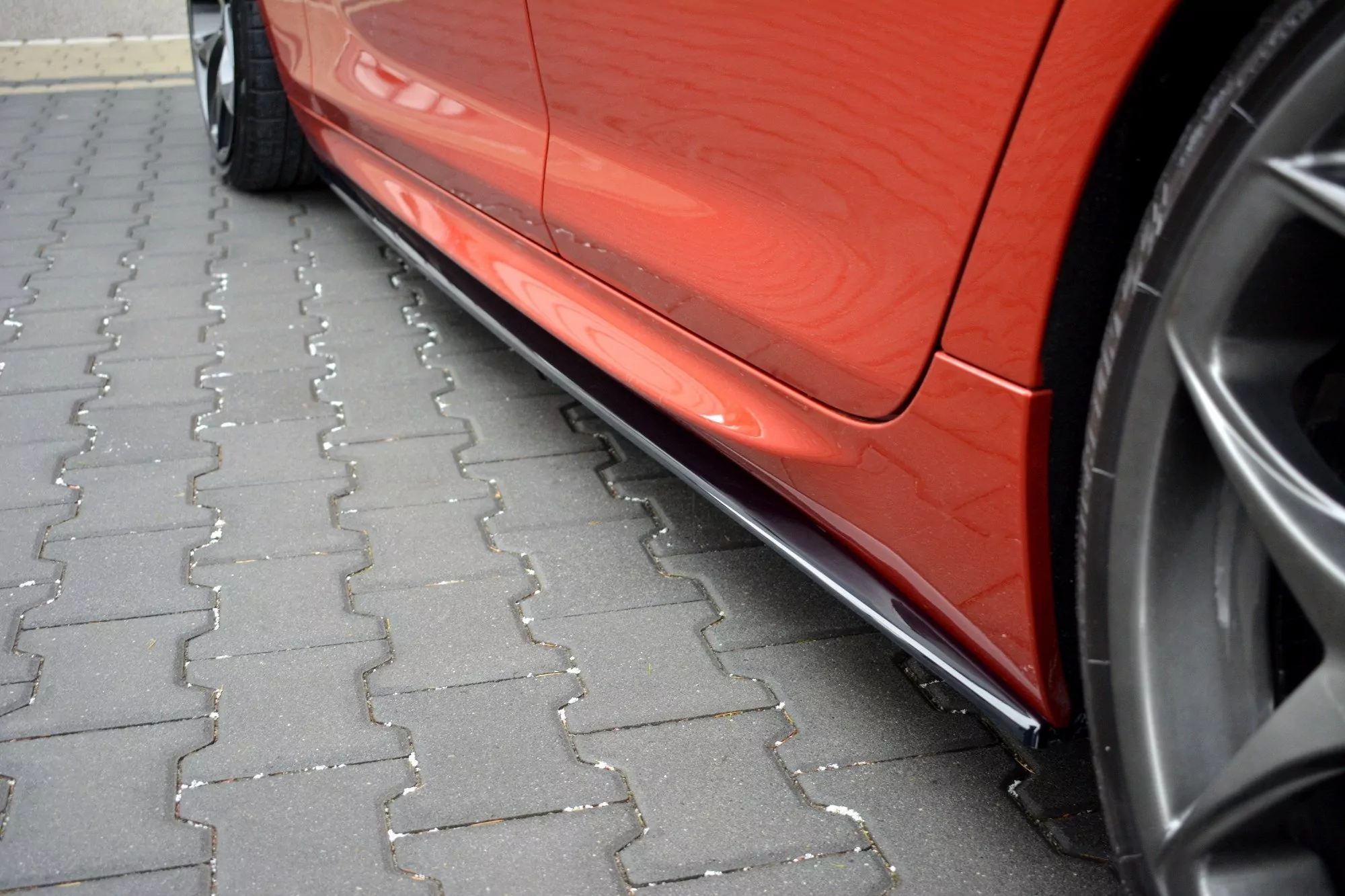 Seitenschweller Ansatz Passend Für Passend Für BMW M6 GRAN COUPÉ Schwarz Hochglanz Schwarz Hochglanz