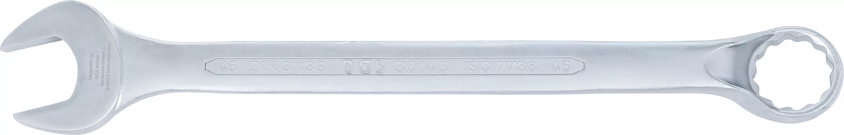 Maul-Ringschlüssel, gekröpft | SW 46 mm