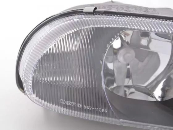 Verschleißteile Scheinwerfer rechts Alfa Romeo 156 Typ 932 Bj. 97-03 schwarz